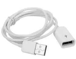1 м USB 2,0 мужчина к женскому удлинительному кабелю удлинитель шнура для ПК ноутбука мыши