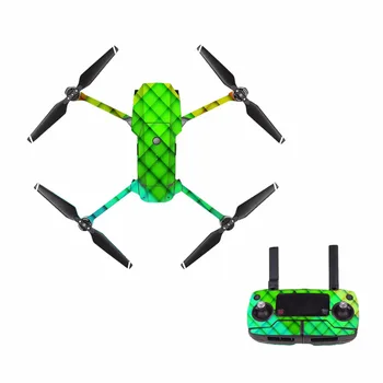 

[M0056] for DJI Mavic Pro Decal Skin Sticker Drone Body + Remote Controller + 3 Battery Protection Film Cover