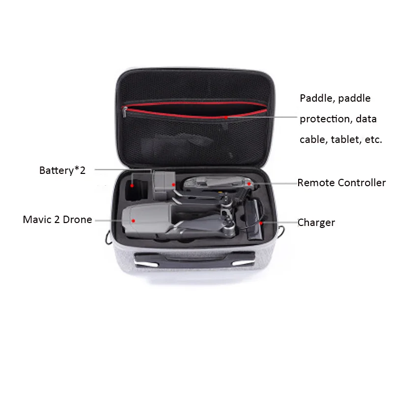 

New Handbag Storage Box EVA Hard Shell Bag Shoulder Bag Waterproof Carrying Case For DJI Mavic 2 Pro Zoom Drone