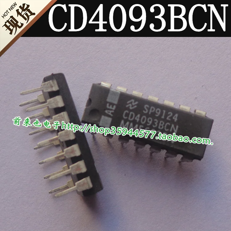Бесплатная доставка 5 ШТ. CD4093BCN CD4001AE MM5693BN |