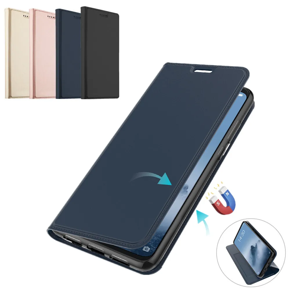 

for Meizu 16 plus 16th Case Luxury PU Leather Flip Kickstand Shockproof Wallet Cover for Meizu C9 Pro Card Case 16X M6T Note 8