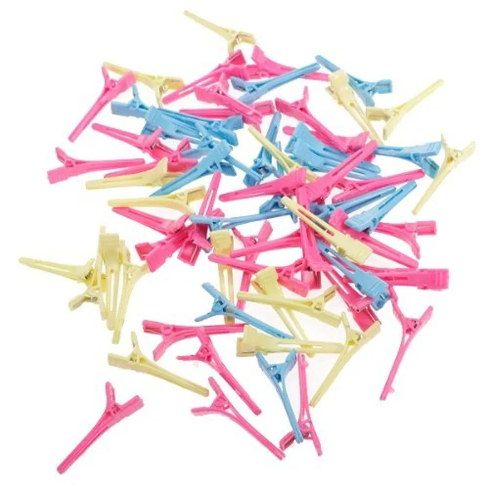 New Hot 50 x Mini Hairdressing Salon Hair Clips Hair Salon Sectioning