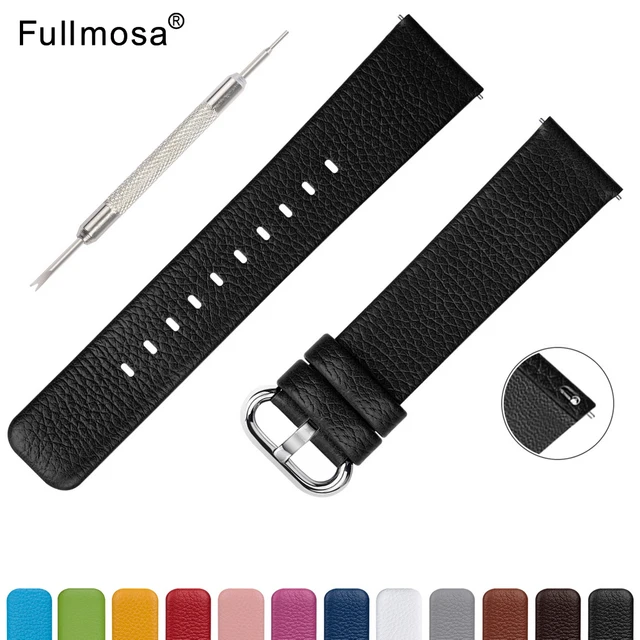 Watchbands genuine leather strap watch accessories 16mm 18mm 20mm 22mm