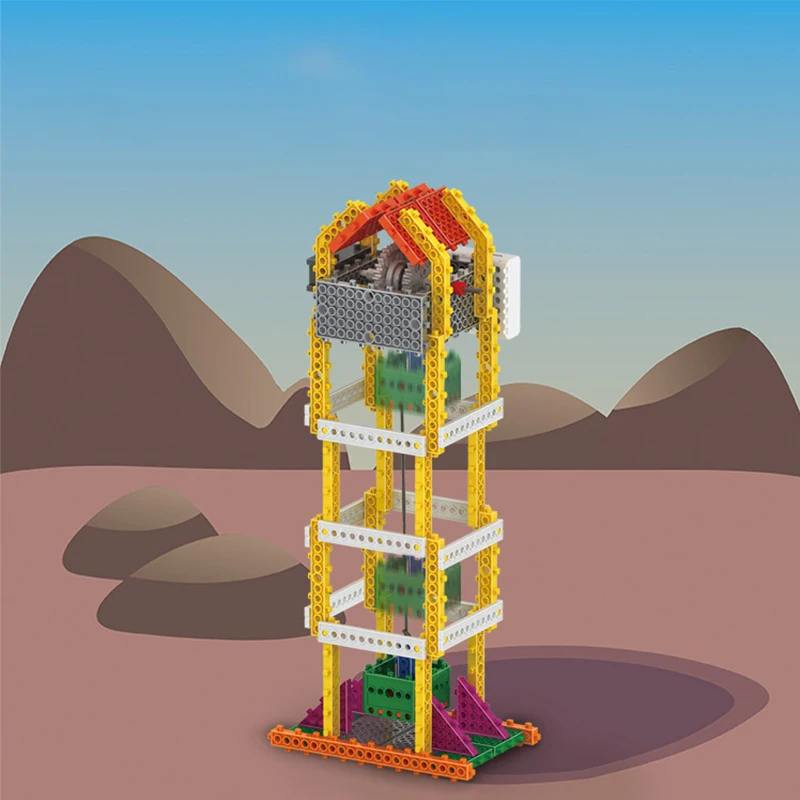 incredible STEM DIY Elevator Electronic Building Block Educational Science Toys Kit Learning Education Toys fo