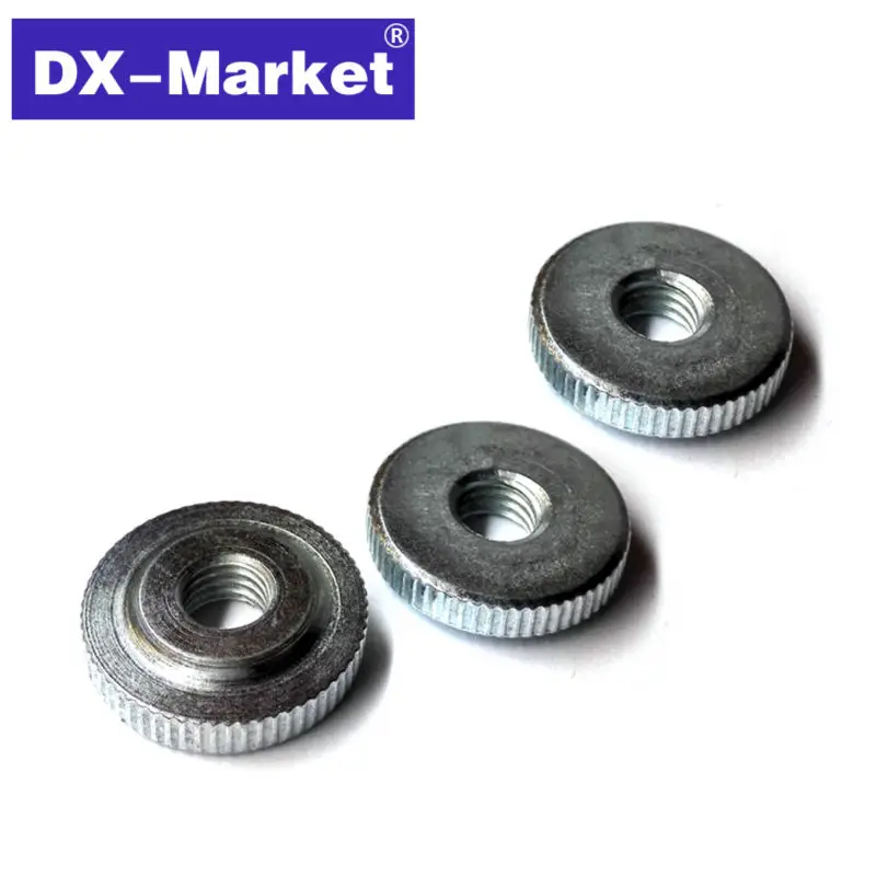 m6 Knurled nut , 50pcs din467 B Thumb nuts knurled Hand Tighten m6
