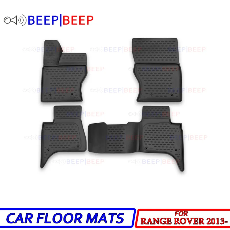 

For Land Rover Range Rover 2013- car floot mats carpets auto floor dustproof skidproof car styling interior decoration