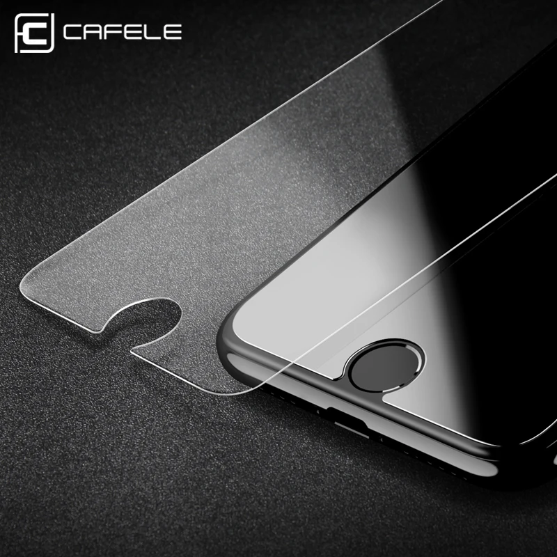  CAFELE Screen Protector für iphone X 7 8 6 6s plus 5 5s se Gehärtetem Glas 2.5D Rand schutz Glas Fi