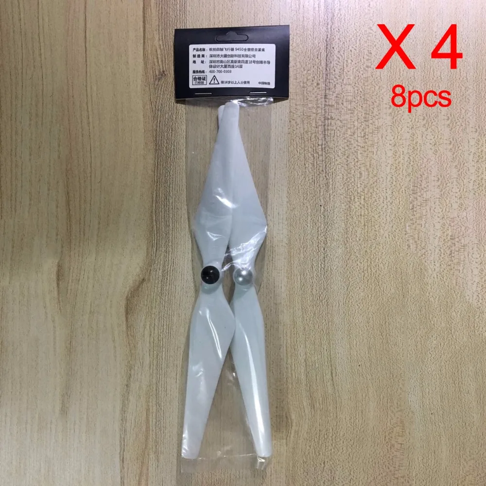 Original 8pcs 9450 Propeller for DJI Phantom 3 Drone Blade CW CCW Quick Release Props for 3S 3A 3P 4K SE Phantom 2 vision wing Original 8pcs 9450 Propeller for DJI Phantom 3 Drone Blade CW CCW Quick Release Props for 3S 3A 3P 4K SE Phantom 2 vision wing