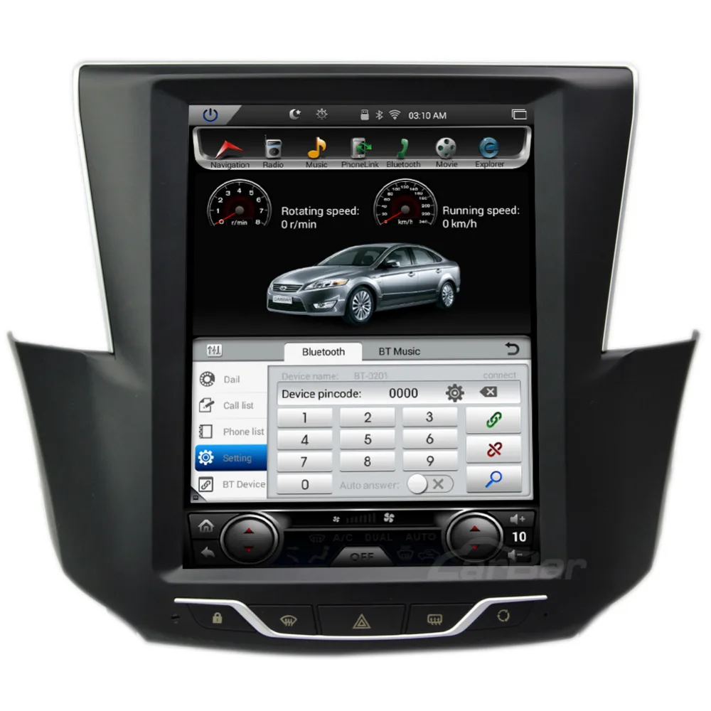 Sale 10.4" Vertical Huge Screen 1024*768 Android Car DVD GPS Navigation Radio Player for Peugeot 408 2013-2016 RAM 2GB Flash 32GB 5