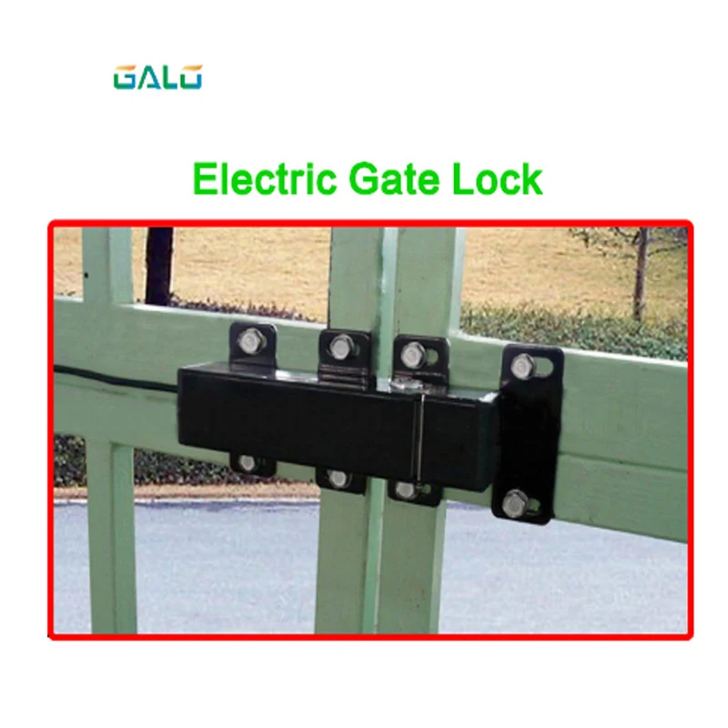 

GALO 24VDC OUTDOOR WATERPROOF Electric Lock drop bolt for Automatic Swing Gate DOOR Opener Operator