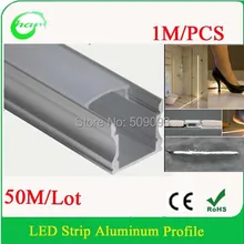 50 м/лот светодиодный анодированный алюминиевый профиль угловой контур для светодиодов для светодиодной ленты Длина света можно настроить