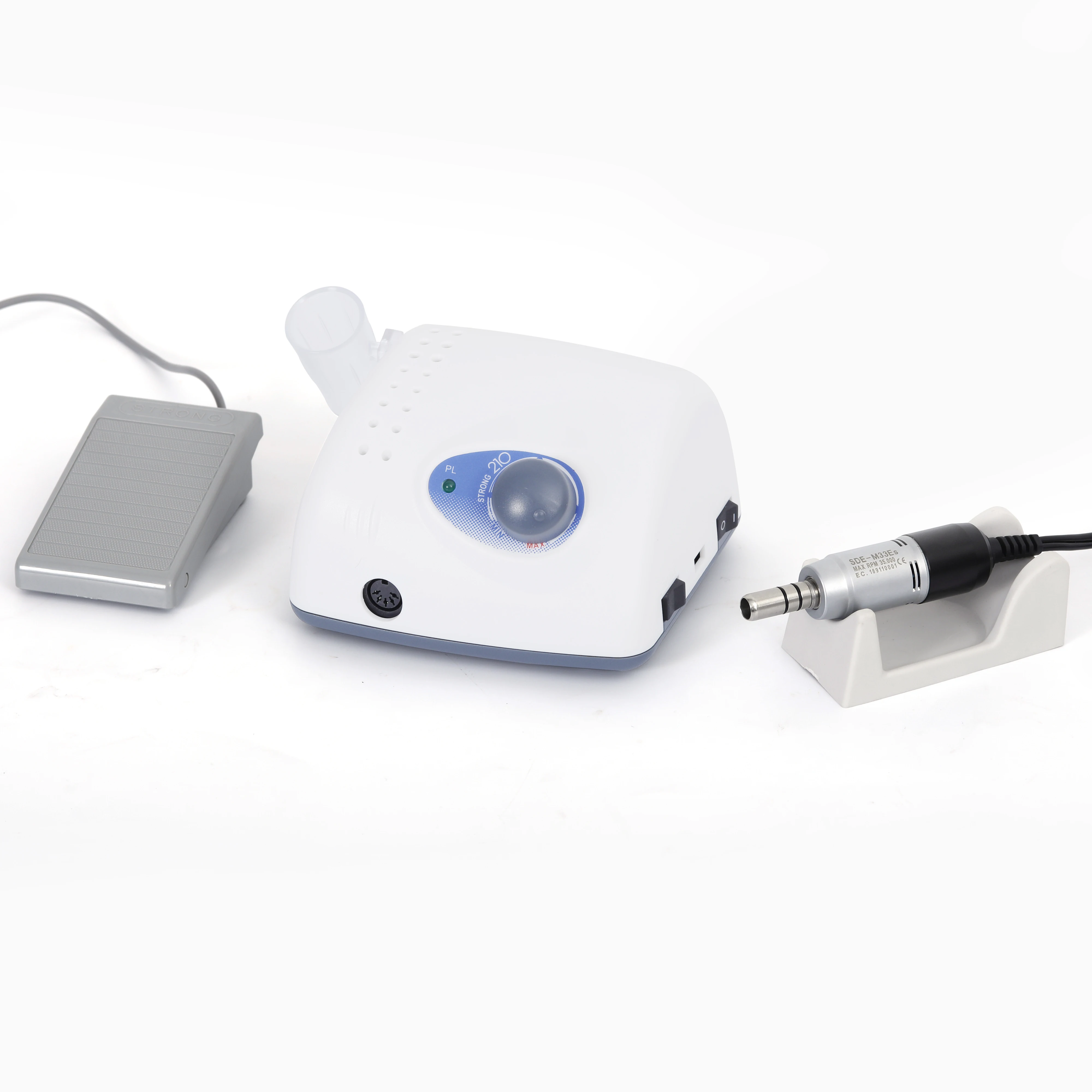 strong 210+M33Es Dental micromotor 35000 RPM handpiece for dental lab polisher micromotor 2