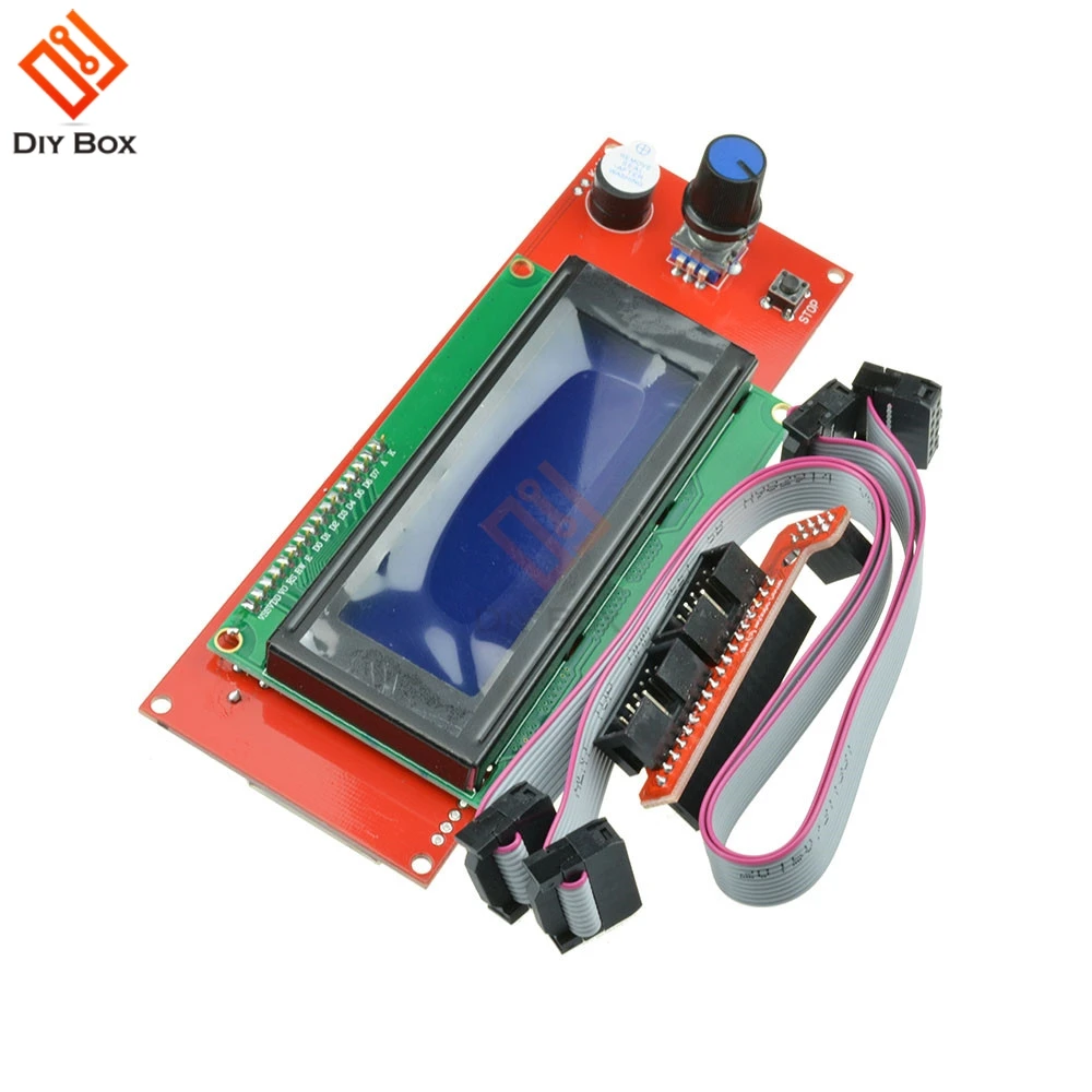 

LCD Display 3D Printer Reprap Smart Controller Reprap Ramps 1.4 2004LCD Control with adapter Mendel