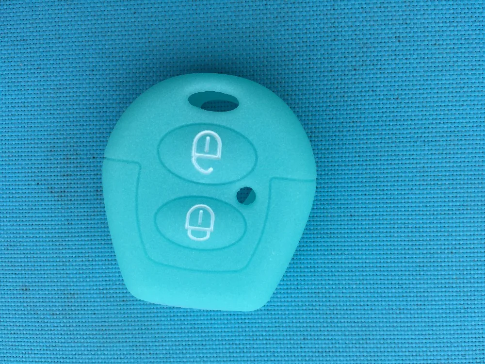 

1pc Silicone Key Case Cover For Seat Ibiza Leon Toledo Mii Altea Cordoba Arosa Alhambra Exeo FR For Sharan 2 Button