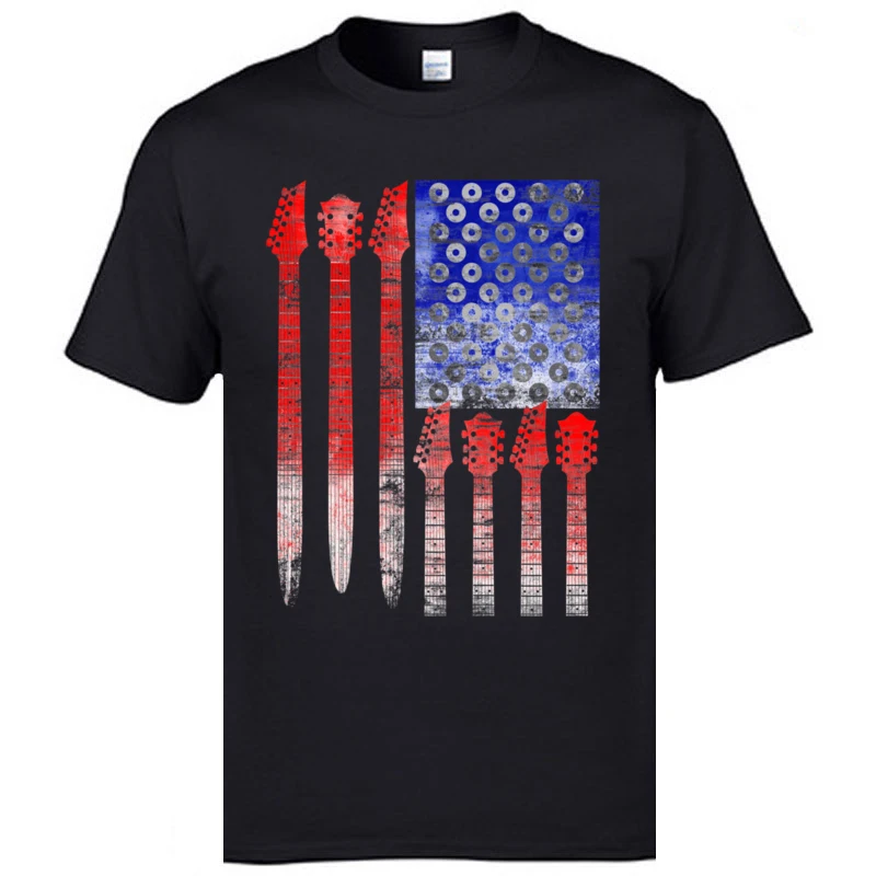 Retro Style Men's Fashion Cotton Tee Shirts Breathable Fabric Country Music USA Flag Printed On T Shirts Good Quality Streetwear Retro Style Men's Fashion Cotton Tee Shirts Breathable Fabric Country Music USA Flag Printed On T Shirts Good Quality Streetwear
