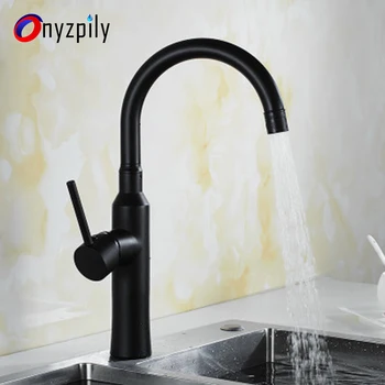 

Black Foreign Trade Hot-selling New Kitchen Faucet Rotary Tank Washing Pot Faucet