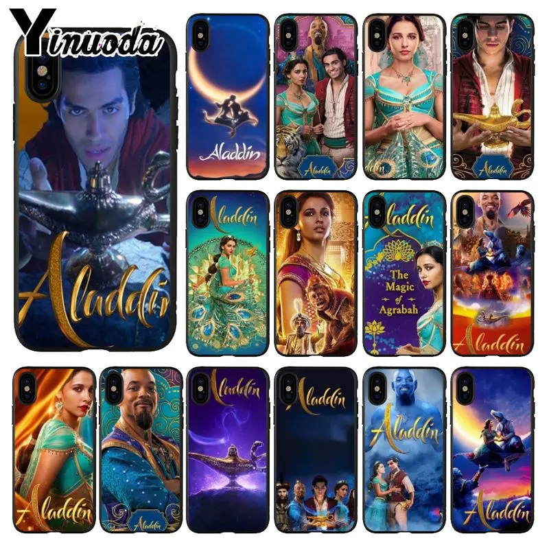 Yinuoda علاء الدين الفيلم الفاخرة فريد تصميم الهاتف غطاء ل أبل فون 8 7 6 6 S زائد X XS ماكس 5 5 S SE XR الهواتف المحمولة