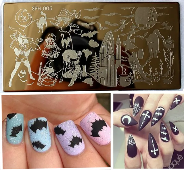 9pcs Lot Nail Art Ideas Stamp Template Image 9pcs Lot Nail Art Ideas Stamp Template Image Plate Diy Easy Christmas