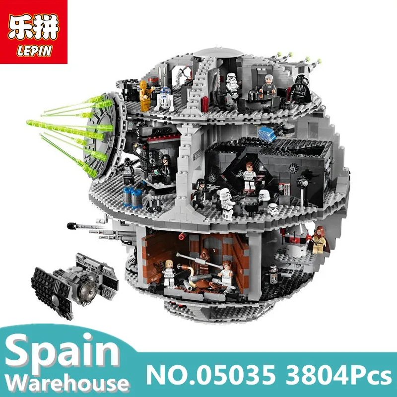 Lepin 05035 3804PCS Death Star Building Blocks Star War Series Legoing 10188 Bricks Educational designer Toys for children Lepin 05035 3804PCS Death Star Building Blocks Star War Series Legoing 10188 Bricks Educational designer Toys for children