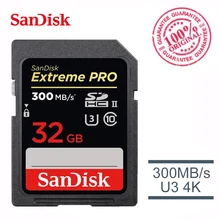 Oryginalna karta SD SanDisk 32GB ekstremalnie Ultra szybka karta sd 32g Class10 U3 SDHC 8GB klasa 4 karta pamięci do aparatu USH-I/II