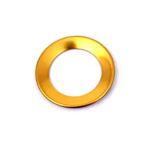 Кольцо с эмблемой рулевого колеса-золото