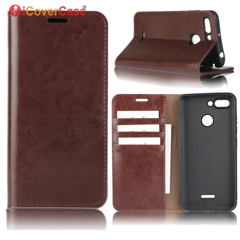 Genuine Leather Case For Xiaomi Redmi 6 Luxury Business