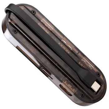 

7 in 1 Type-C USB-C to HDMI 4K PD Charging Hub Converter Adapter (1*usb 2.0+1*usb 3.0+1*sd+1*tf+1*hdmi+19type-c) High