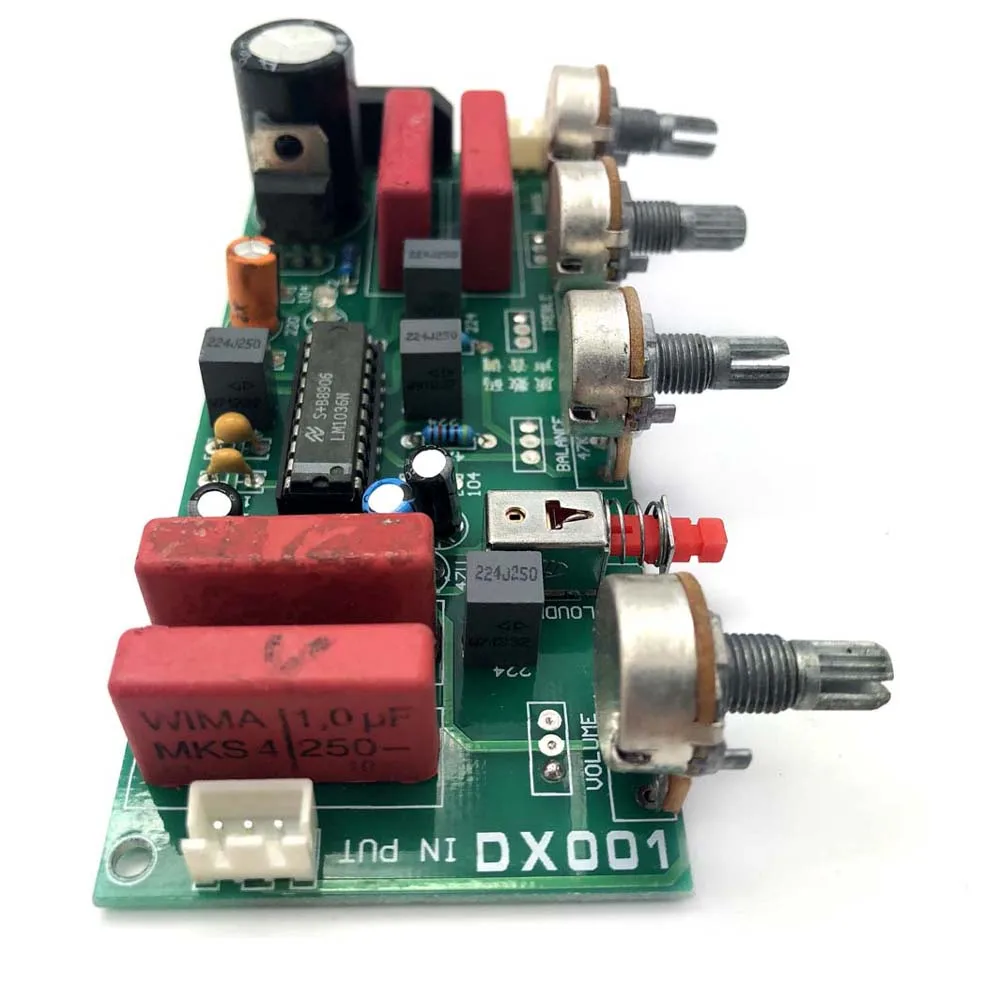 Lusya LM1036 усилитель аудио тон плата тройной бас регулятор громкости регулировки B1
