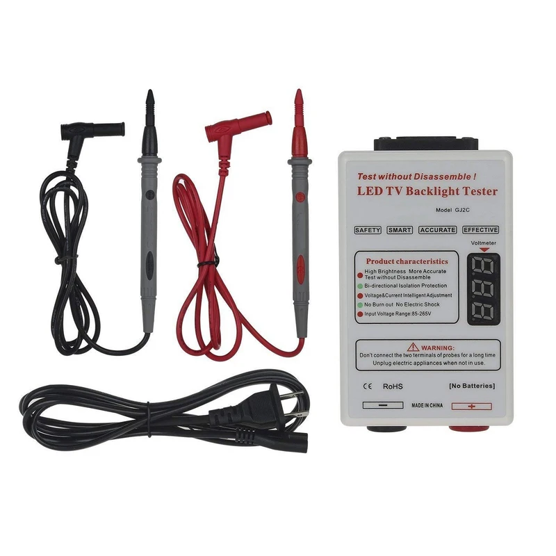 

Voltage LED Tester Output 0-320V TV LCD Backlight Test Meter Capacitance Diode Intelligent Adjustment Double Isolate Design