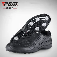 PGM обувь для гольфа мужские кроссовки для гольфа водонепроницаемые спортивные кроссовки с пряжкой с подкладкой дышащие противоскользящие кроссовки для гольфа