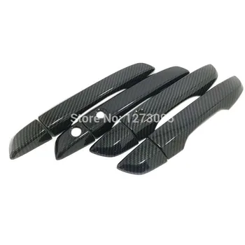 

For 2016 2017 Honda Civic Car Door Handle Cover Side Door Handle Protector Outer Door Handle Sticker ABS Car Styling Accessories