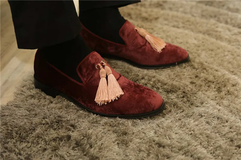 velvet casual shoes mens