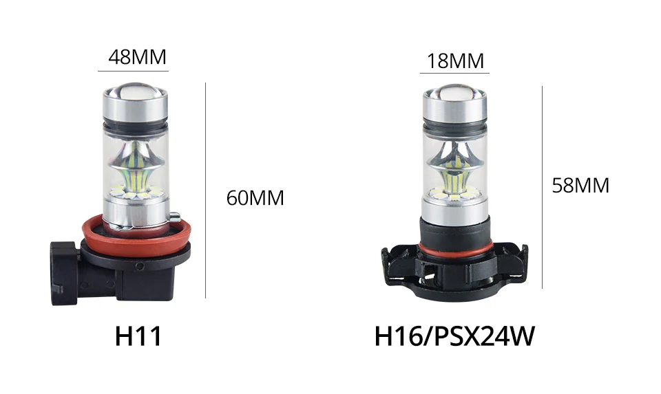 S&D MeeToo H7 H1 Led Fog Light H11 LED Car Bulbs HB3 9005 HB4 9006 SMD 2030 Auto Led Bulb Lamp 6500K Fog Lights Cars Driving Lamps (13)