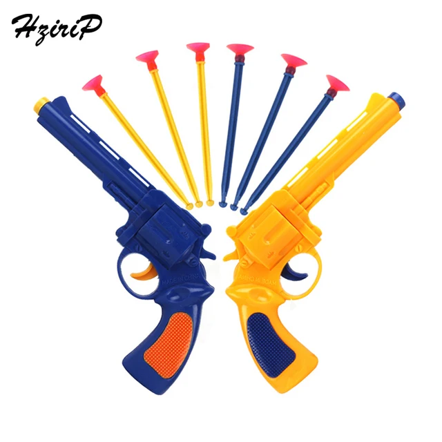 Hzirip Pistol Children Toys Gun Soft Bullet Gun Plastic Revolver Kids Safe Outdoor Shooter Toy