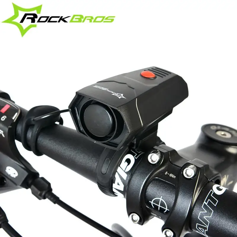 Bike Bicycle Handlebar Ring Bell Electric Horn Cycling Strong Loud Air Alarm