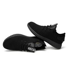 Прямая поставка; безопасная Мужская обувь со стальным носком; Легкие Нескользящие рабочие кроссовки унисекс; дышащая износостойкая обувь для мужчин и женщин