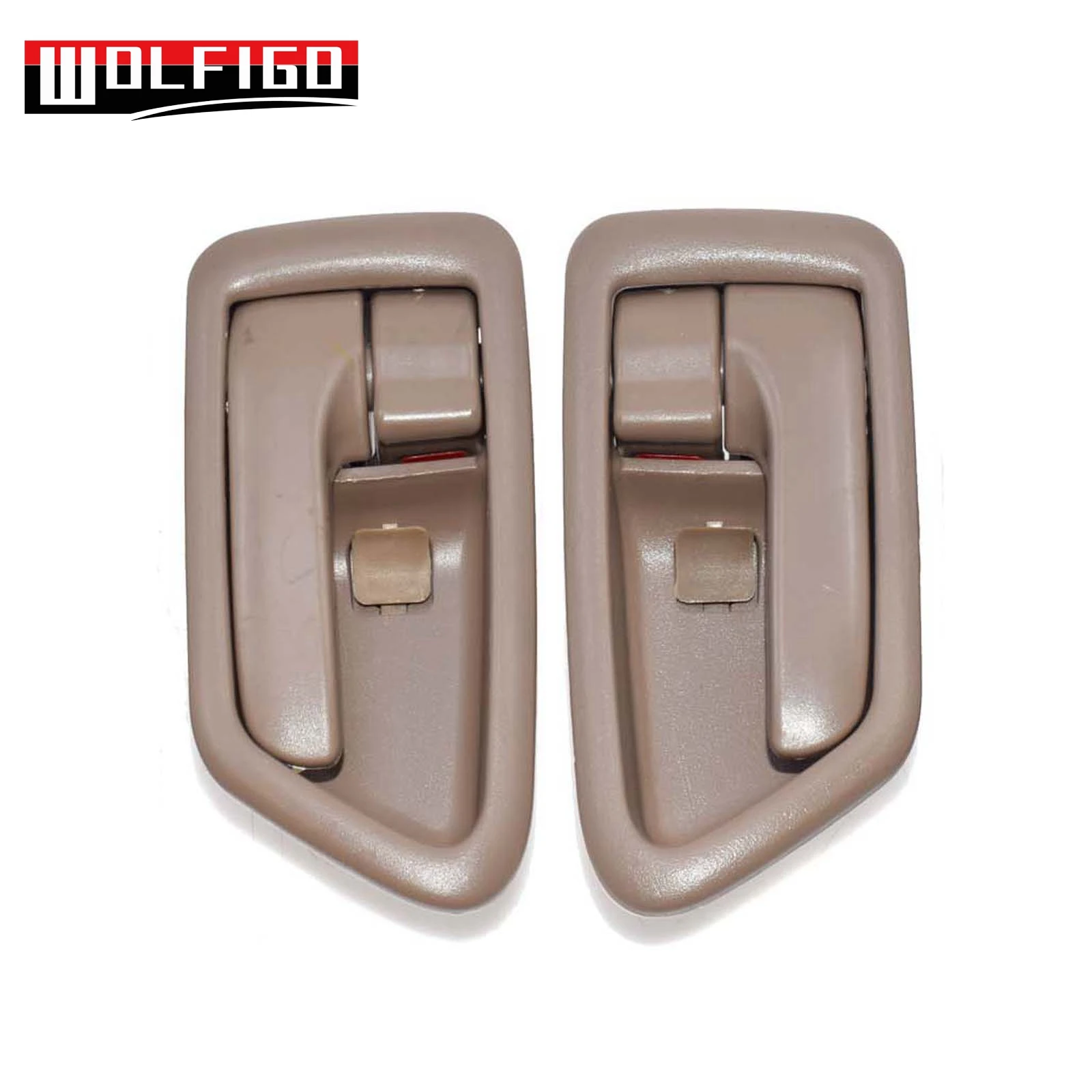 WOLFIGO Fit Toyota Camry 1997-2001 Inside Interior Door Handle Front Rear Right Left 69278-08010, 69206-AA010,69205AA010 New - Цвет: Pair