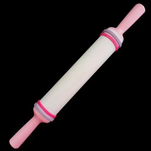 

HOT!!! Kitchen Cake Roller Pin Crafts Fondant Cake Dough Rolling Pin Baking Tool Non-Stick Fondant Roller Pin DIY Kitchen Baking