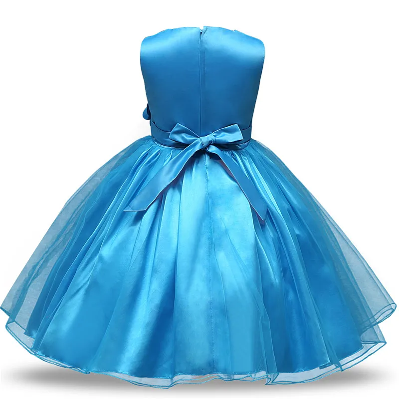 Платье в новом стиле для маленьких девочек; коллекция 2018 года; Детские платья без рукавов; Одежда для девочек; вечерние платья принцессы на