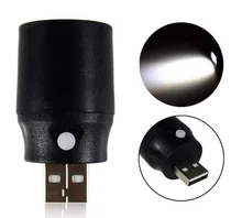 1PC Mini Pocket Torch USB LED Light Flashlight Lamp 5V 3W Multicolor Mini-Torch