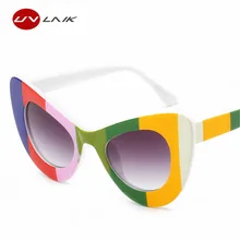 UVLAIK, женские солнцезащитные очки "кошачий глаз", NIRVANA Kurt Cobain, солнцезащитные очки с бабочкой, оправа, милые женские очки