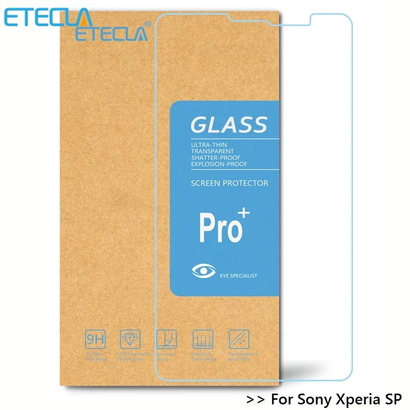 3 шт для Sony Xperia SP закаленное стекло на Soni Experia M35C M35H защита экрана C5302 C5303 C5306 |