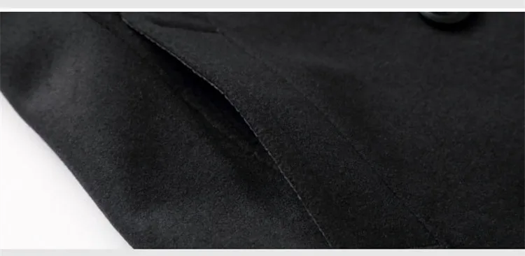 KOLMAKOV, новинка, мужское шерстяное пальто, Осень-зима, классическое повседневное пальто, хлопковая подкладка, Мужская плотная черная/серая верхняя одежда, M-3XL