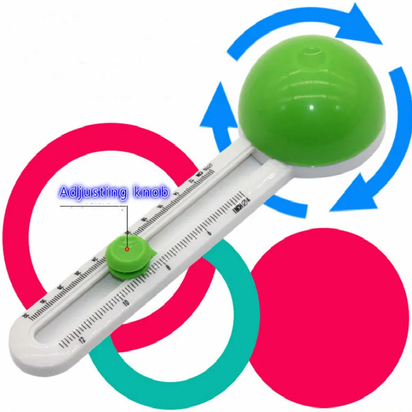 Компас роторный бумажный круг резак бумажный резак круглая Бумага Резак 8 см-32 см с двумя шт запасные лезвия