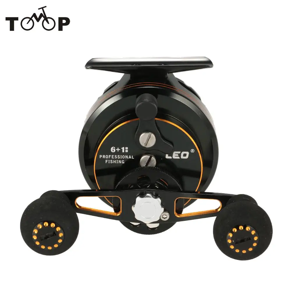 LEO 6+ 1 шарикоподшипник 3,6: 1 Передаточное отношение плот Рыболовная катушка летучая катушка колесо правая/левая рука ледяная Рыболовная катушка звезда тяга рыболовные снасти