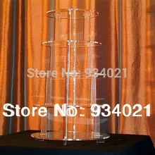 5 акриловая стойка для торта стенд вечерние свадебные торт круговой