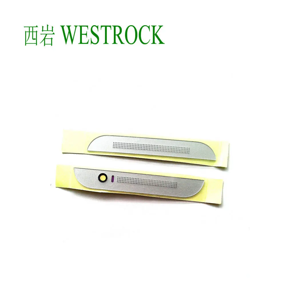 

Westrock Top Bottom Cover Front Cover Bezel Housing For HTC M8 E8 M8ST M8SW M8SD Gery Front Face Housing Speaker Grill Cap