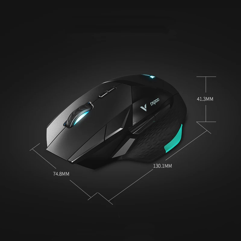  Rapoo 16000 DPI e-sports Gaming Mouse CF LOL Dota 2 Professional Grade PC Gamer Mouse 10 Programmab