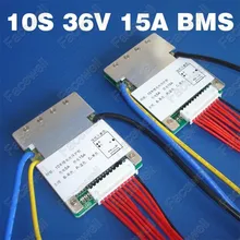 36 v/10 s bms 15A Высокое качество 36v bms 10S умный bms аккумулятор 36v литий-ионный аккумулятор PCM 3,7 v Плата защиты 10s1p 500w