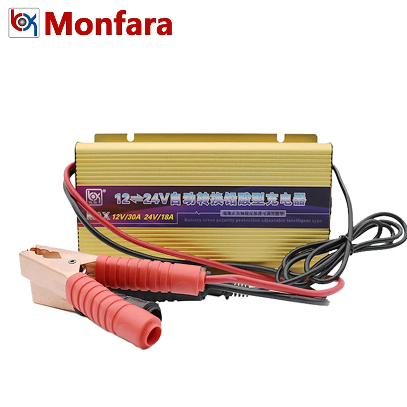 12V 30A 24V 18A электрический автомобиль Лодка вилочного погрузчика Батарея Зарядное